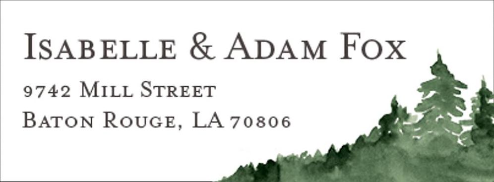 Sierra Return Address Label