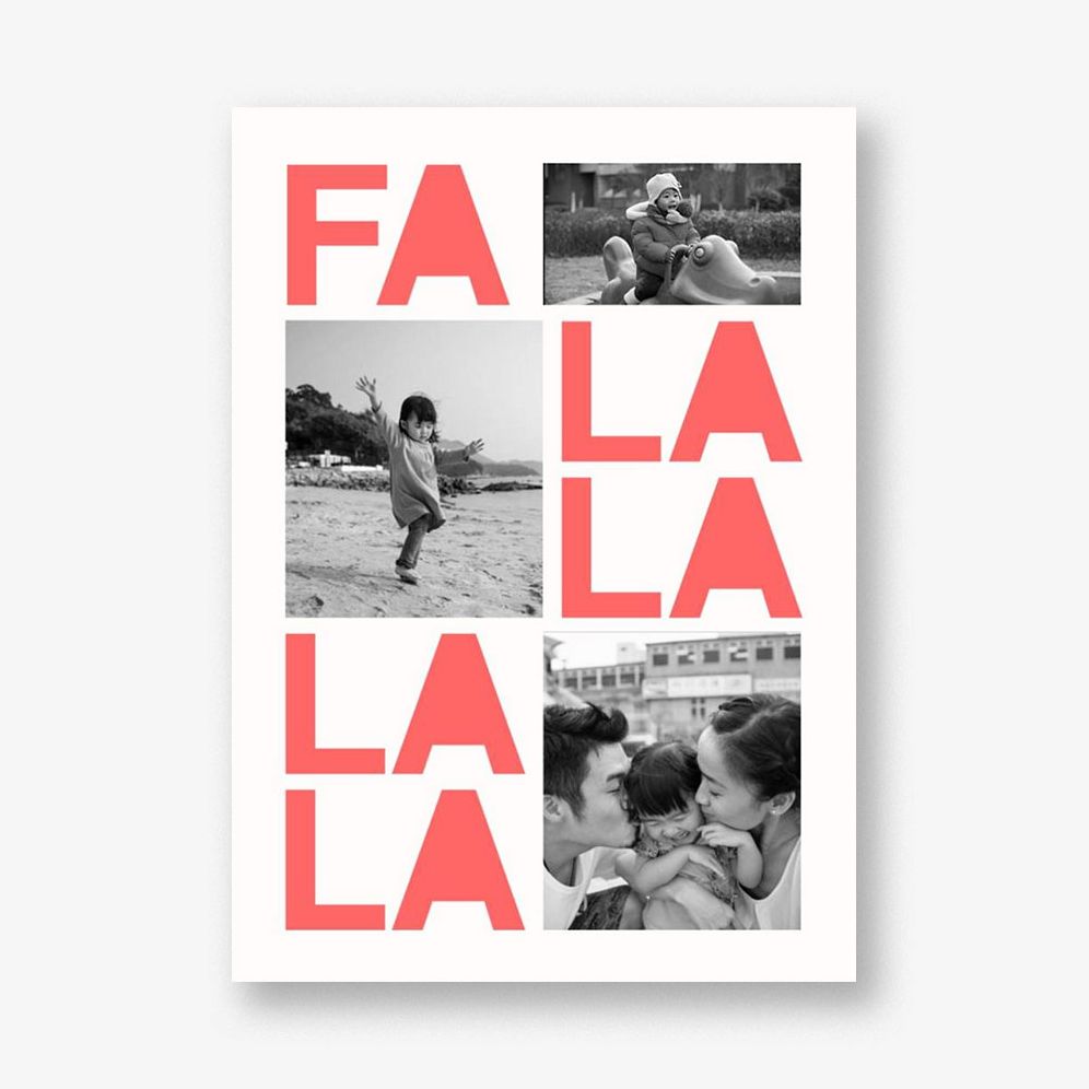Fa Lalala La Photo Card