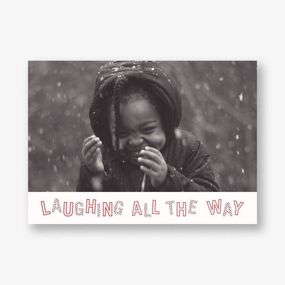 Full of Laughter Photo Card