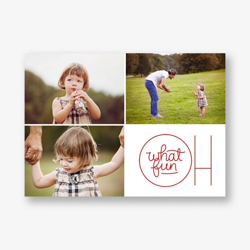 More Fun It Is Photo Card