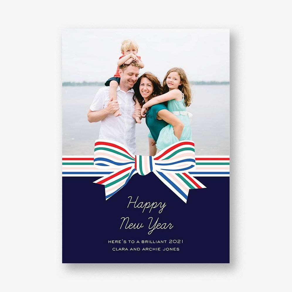 Perfect Package New Years Photo Card