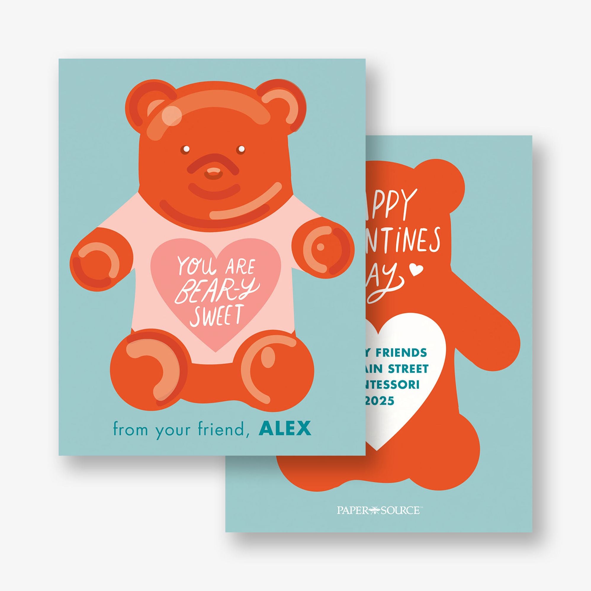 Bear-y Sweet Custom Valentine Card
