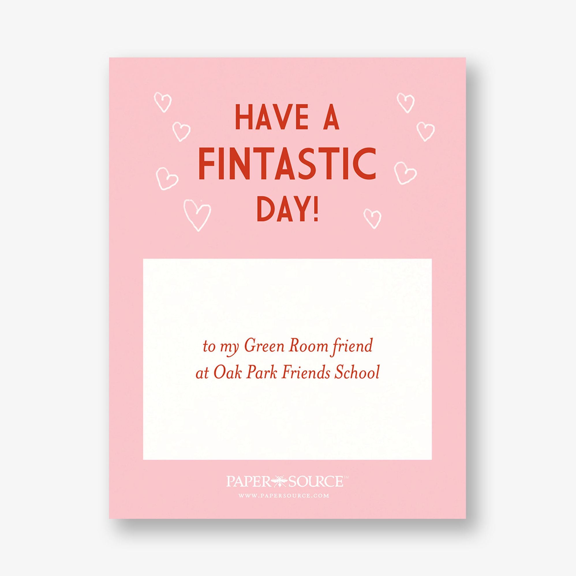 Val Shark Custom Valentine Card