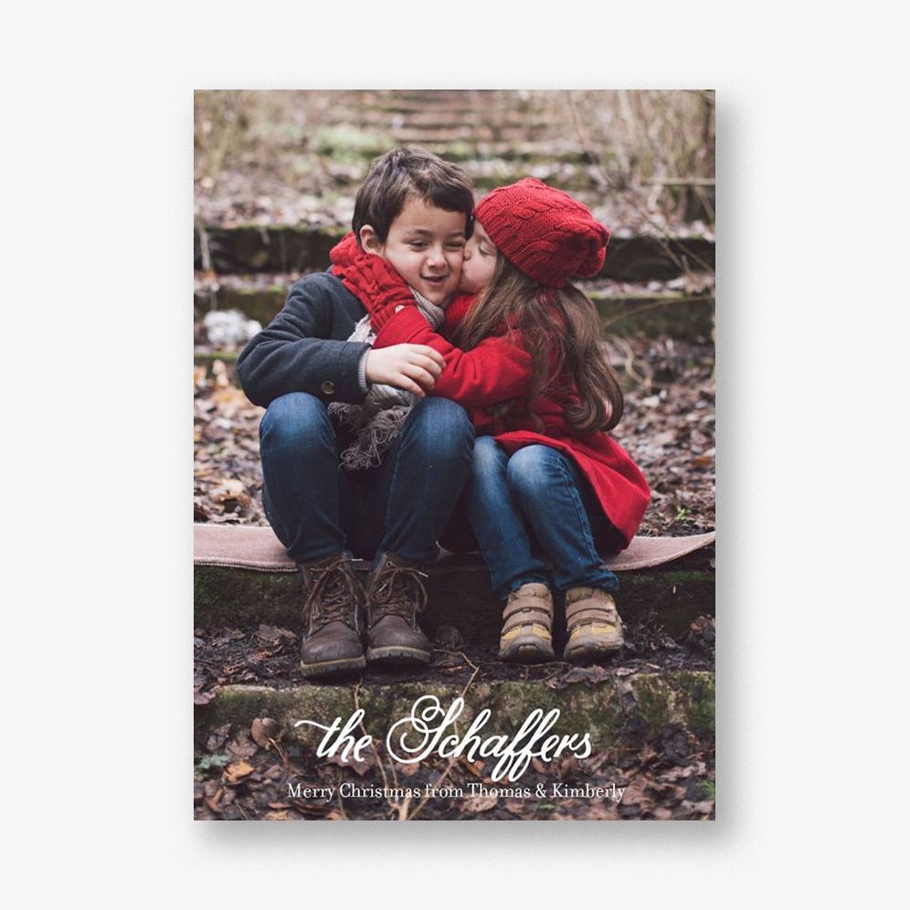 Melany Lane Holiday Photo Card Vertical