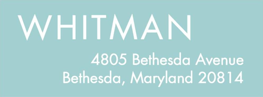 Uppercase Return Address Label - Whitman