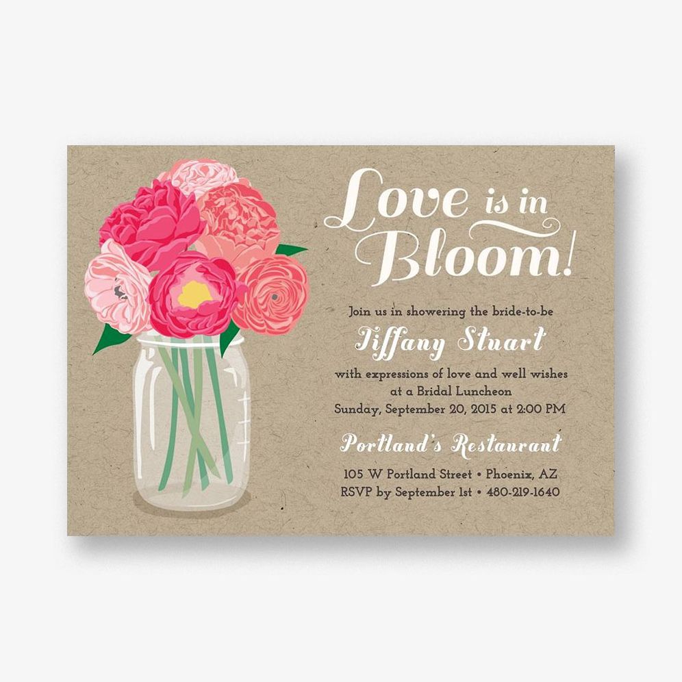 Love is in Bloom Bridal Shower Invitation | Paper Source Love is in Bloom Bridal Shower Invitation | Paper Source