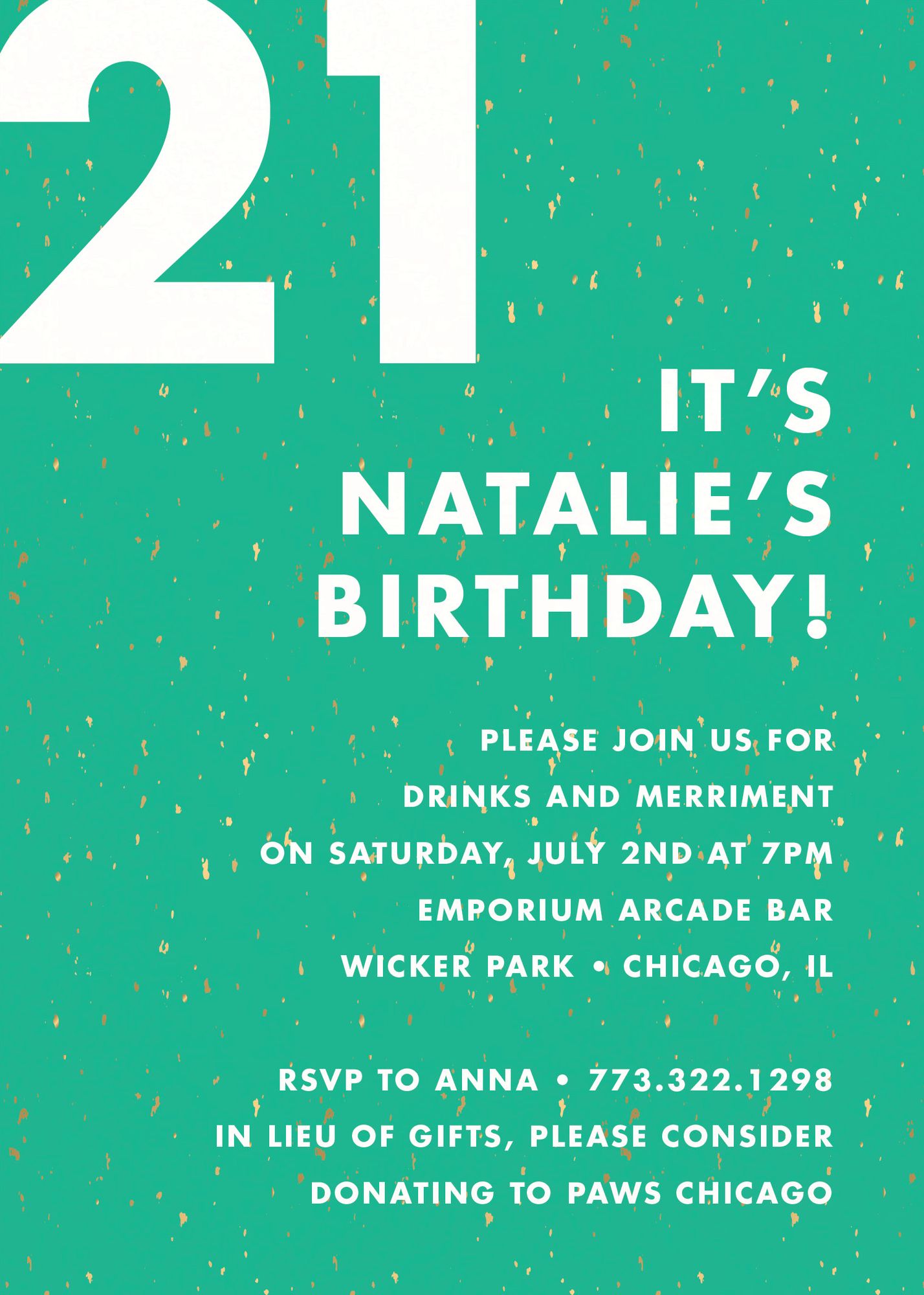 Colorful Party Invitation