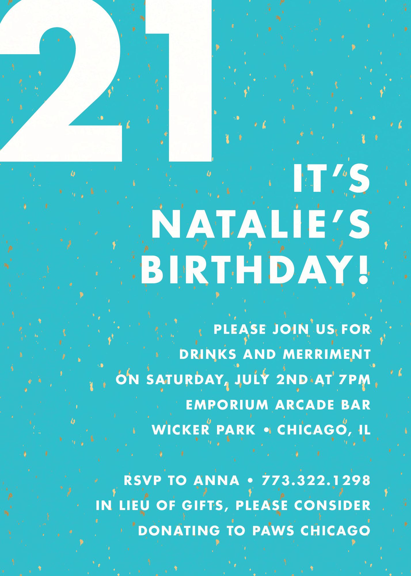 Colorful Party Invitation