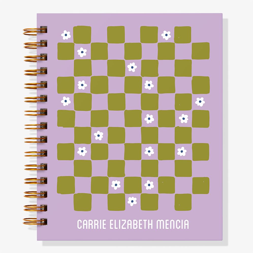 12-Month Cozy Patchwork Custom Planner