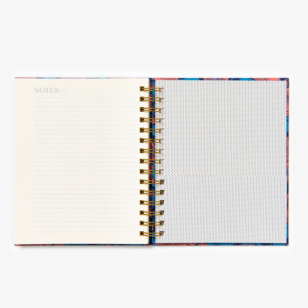 12-Month Bright Grid Custom Planner