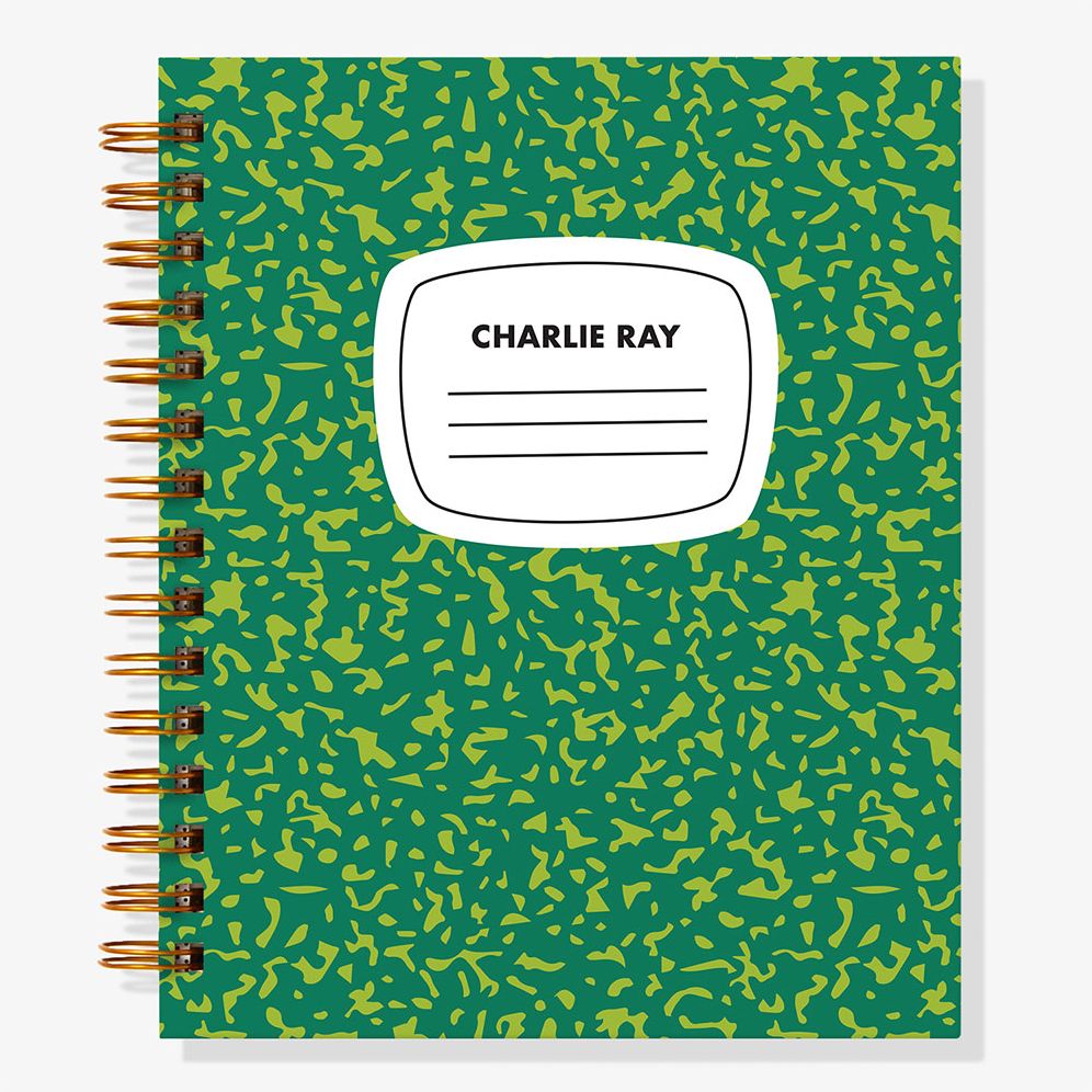 12-Month Composition Custom Planner
