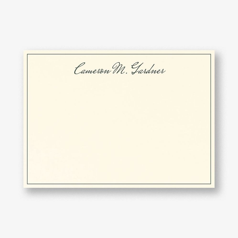 Botanical Toile Stationery