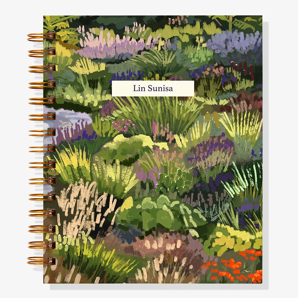 12-Month Garden Grasses Custom Planner