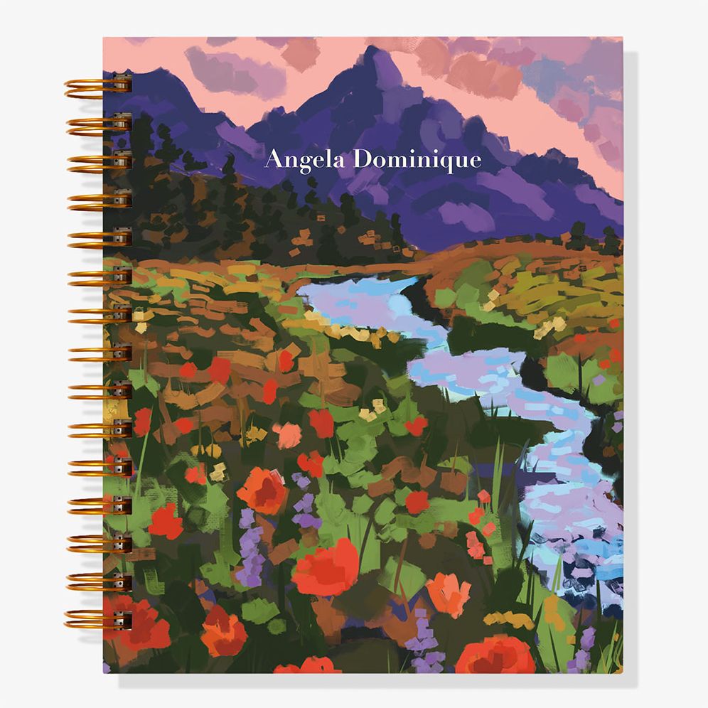 12-Month Mountains Custom Planner
