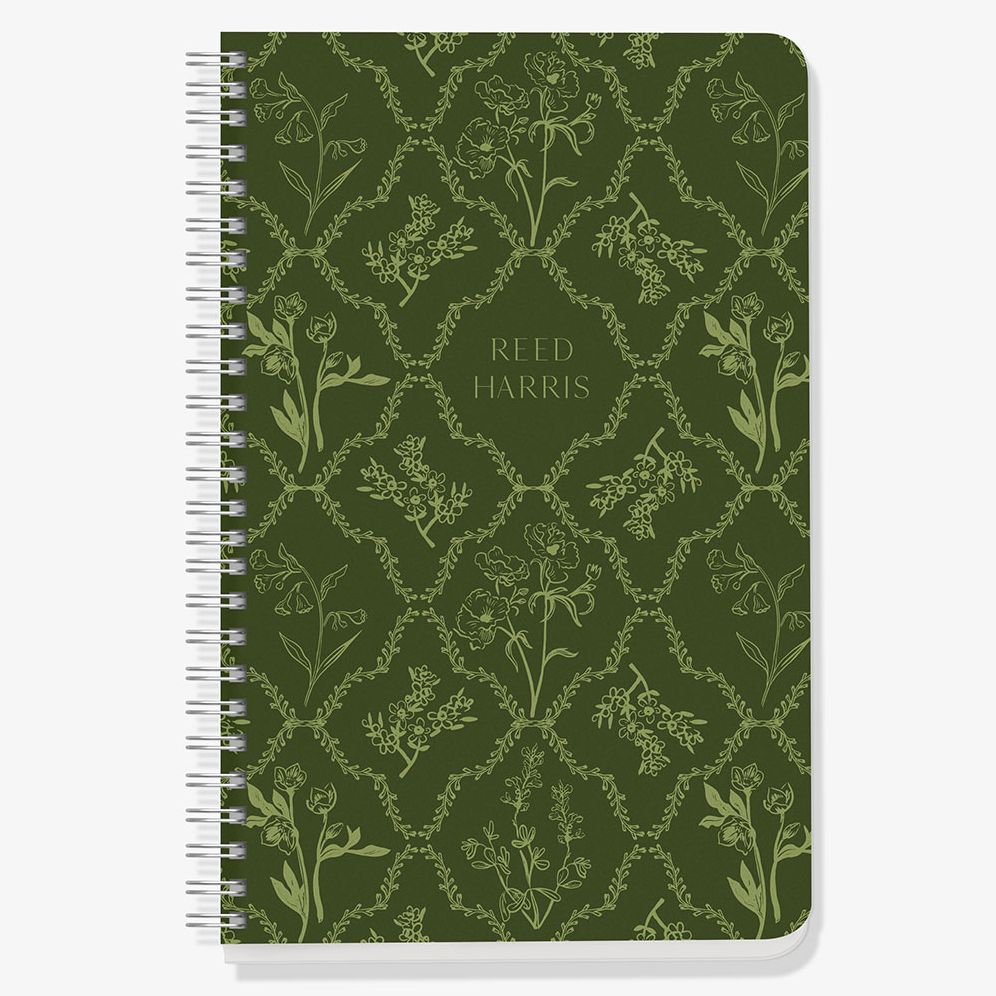 Woodland Toile Custom Journal