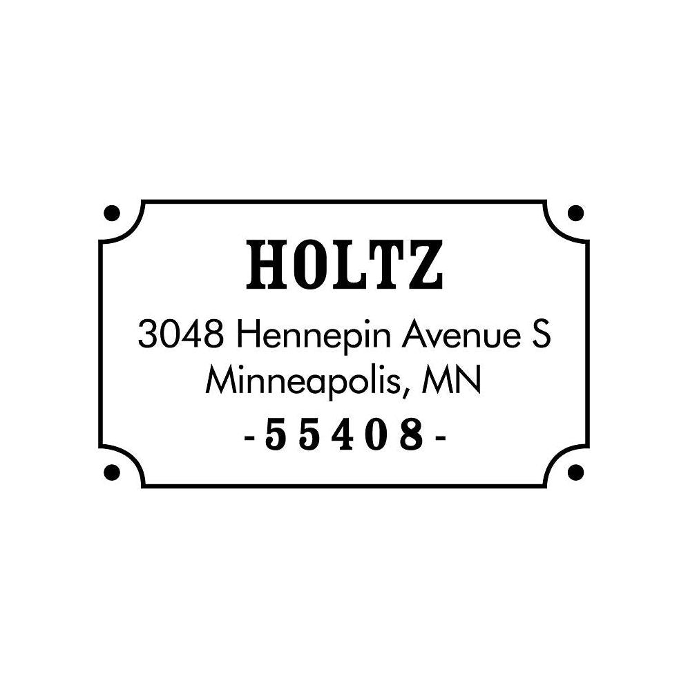 Nameplate Custom Stamp and Stamp Tool