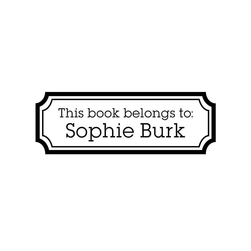 Mini Bookplate Custom Stamp and Stamp Tool
