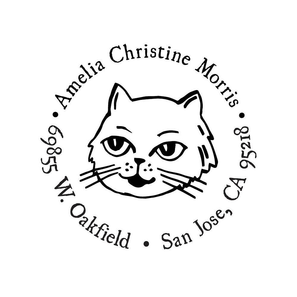 Cat Circle Custom Stamp and Stamp Tool