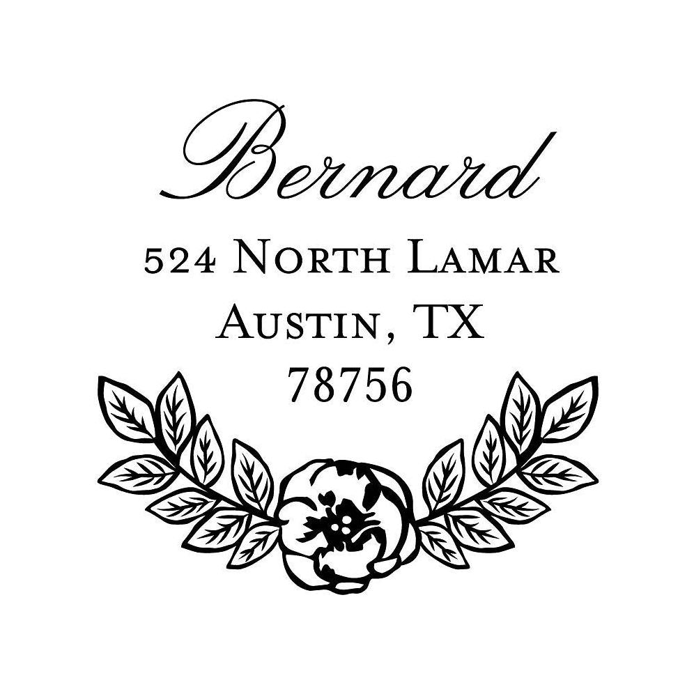 Topiary Custom Stamp