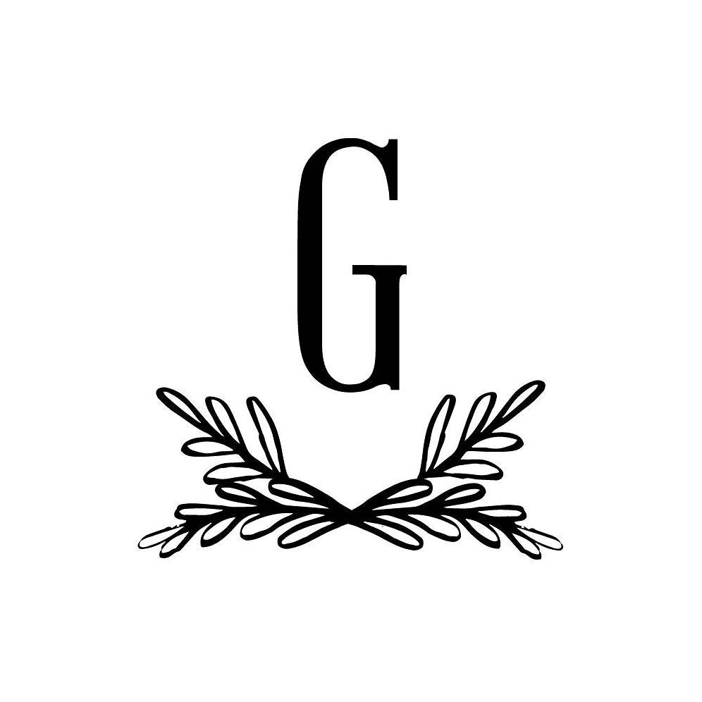 Oval Crest Monogram Stamp and Stamp Tool