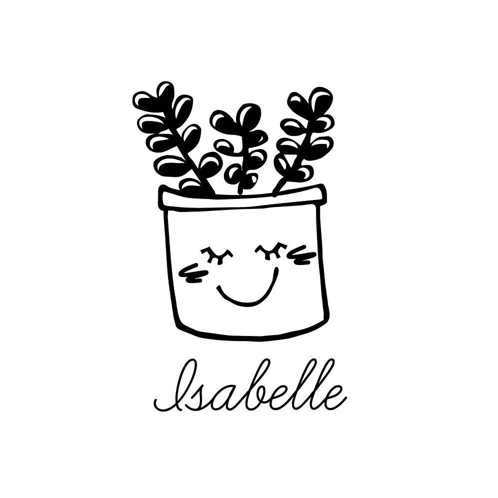 Potted Plant Custom Stamp and Stamp Tool