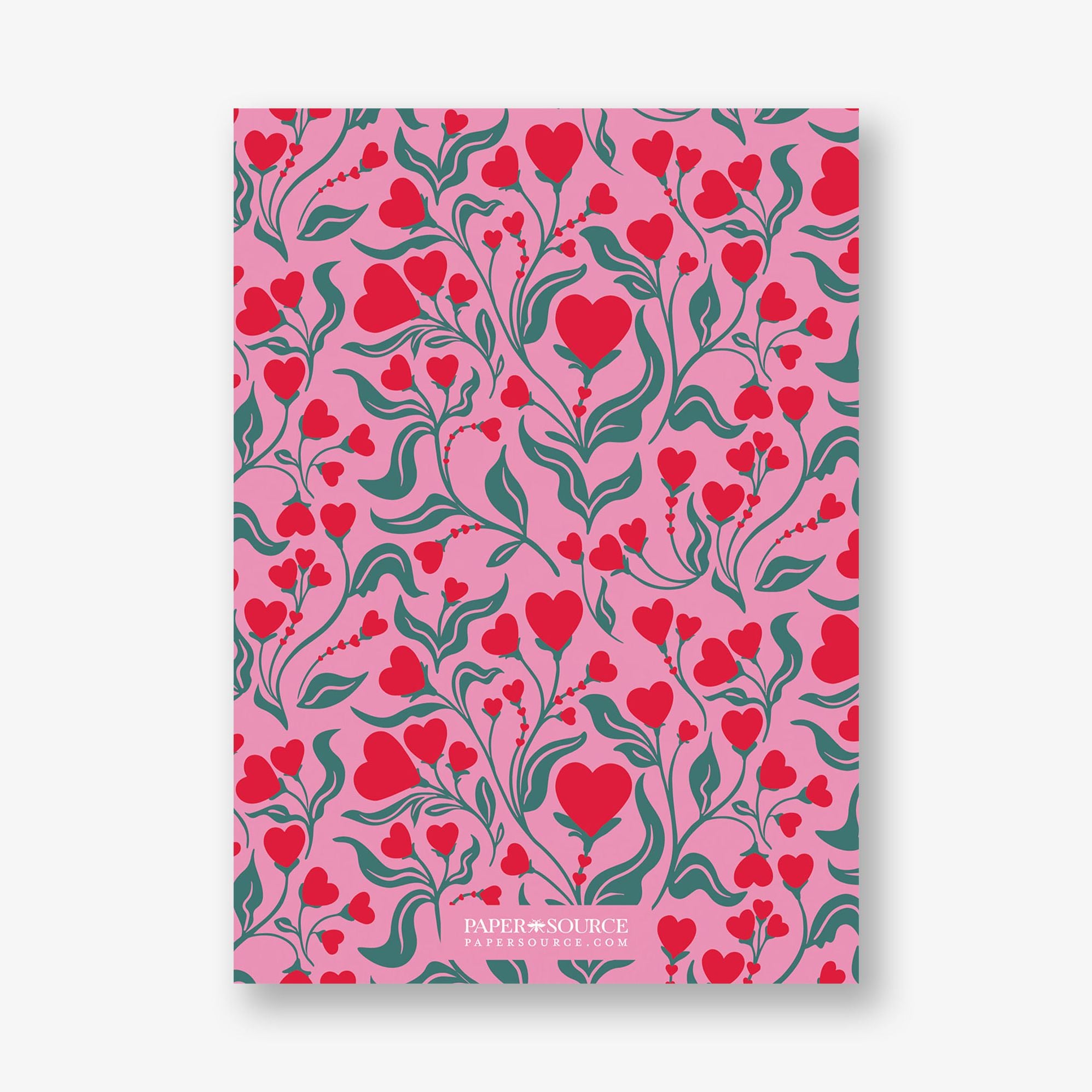 Heart Blooms Valentine Photo Card