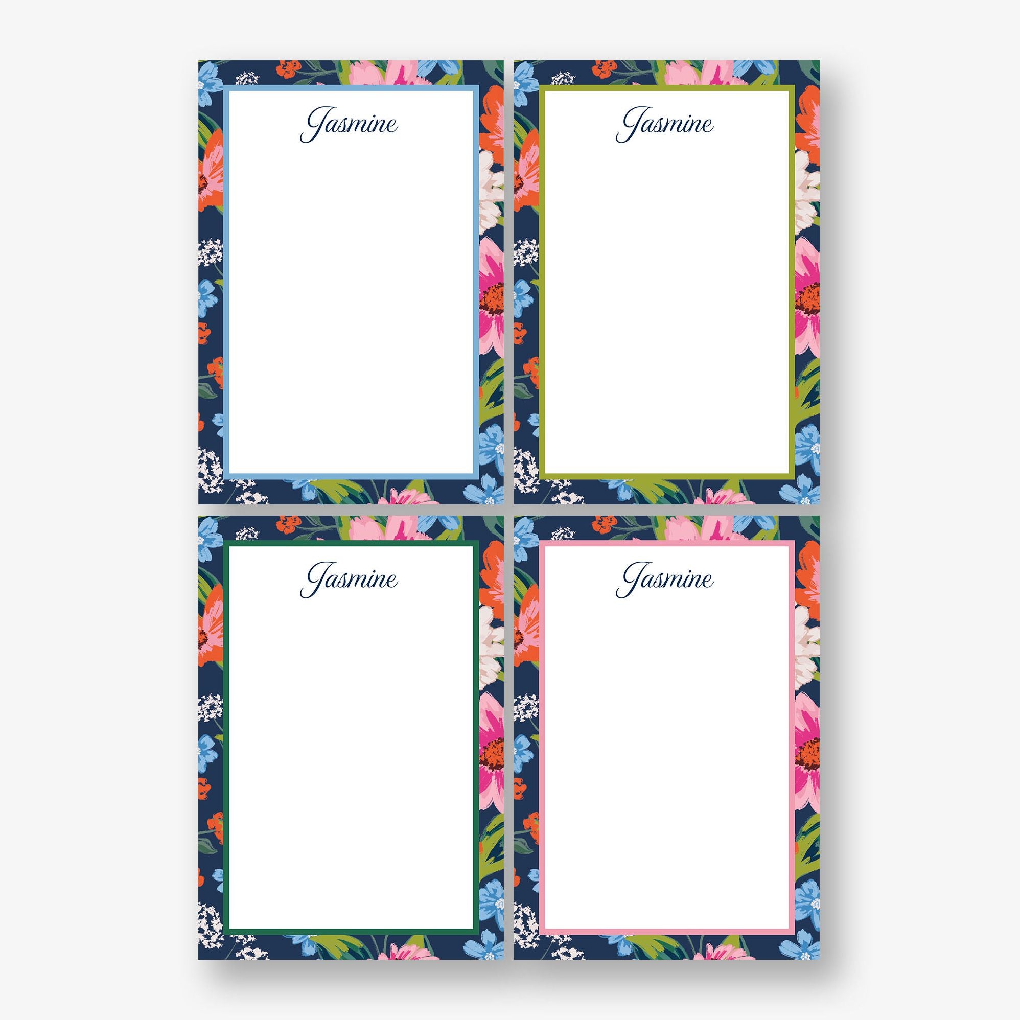 Prairie Fields Personalized Notepad Set