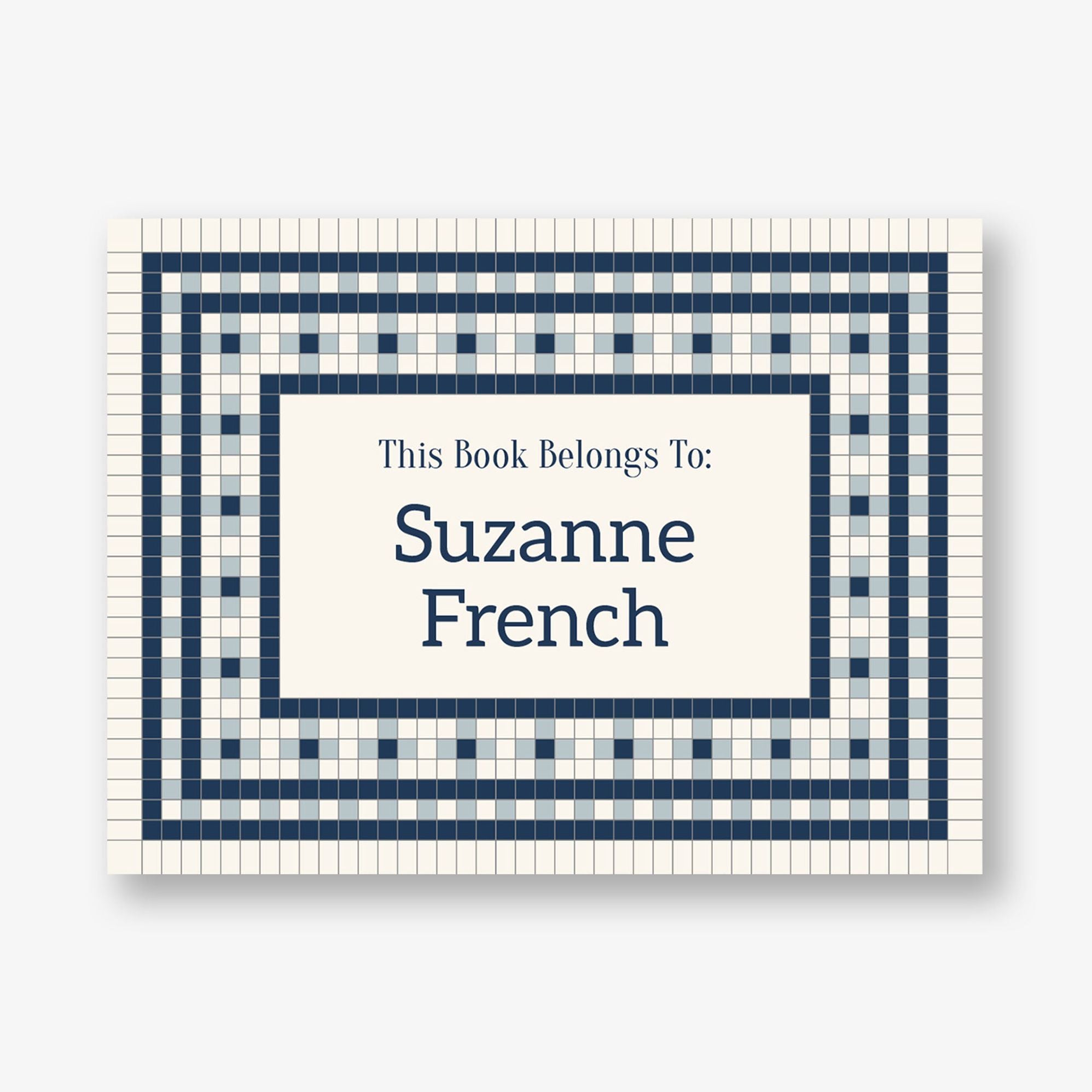 Vintage Tile Adhesive Bookplates