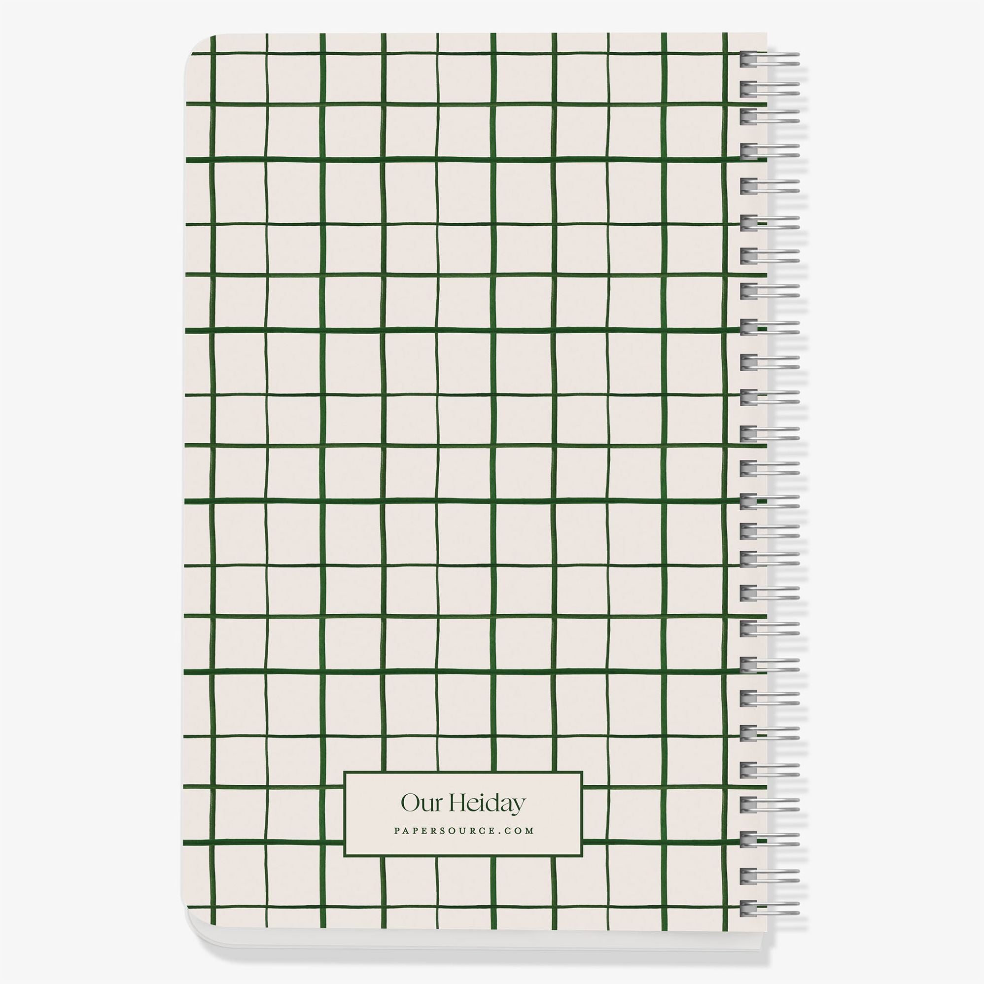 Emerald Grid Custom Journal