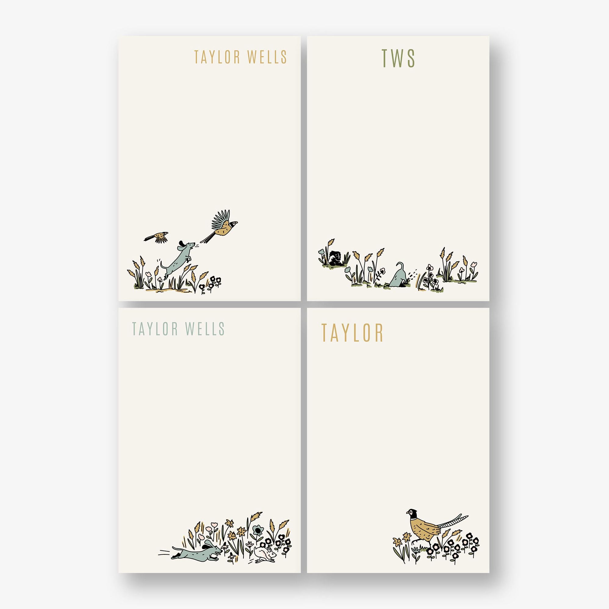 Field Studies Personalized Notepad Set