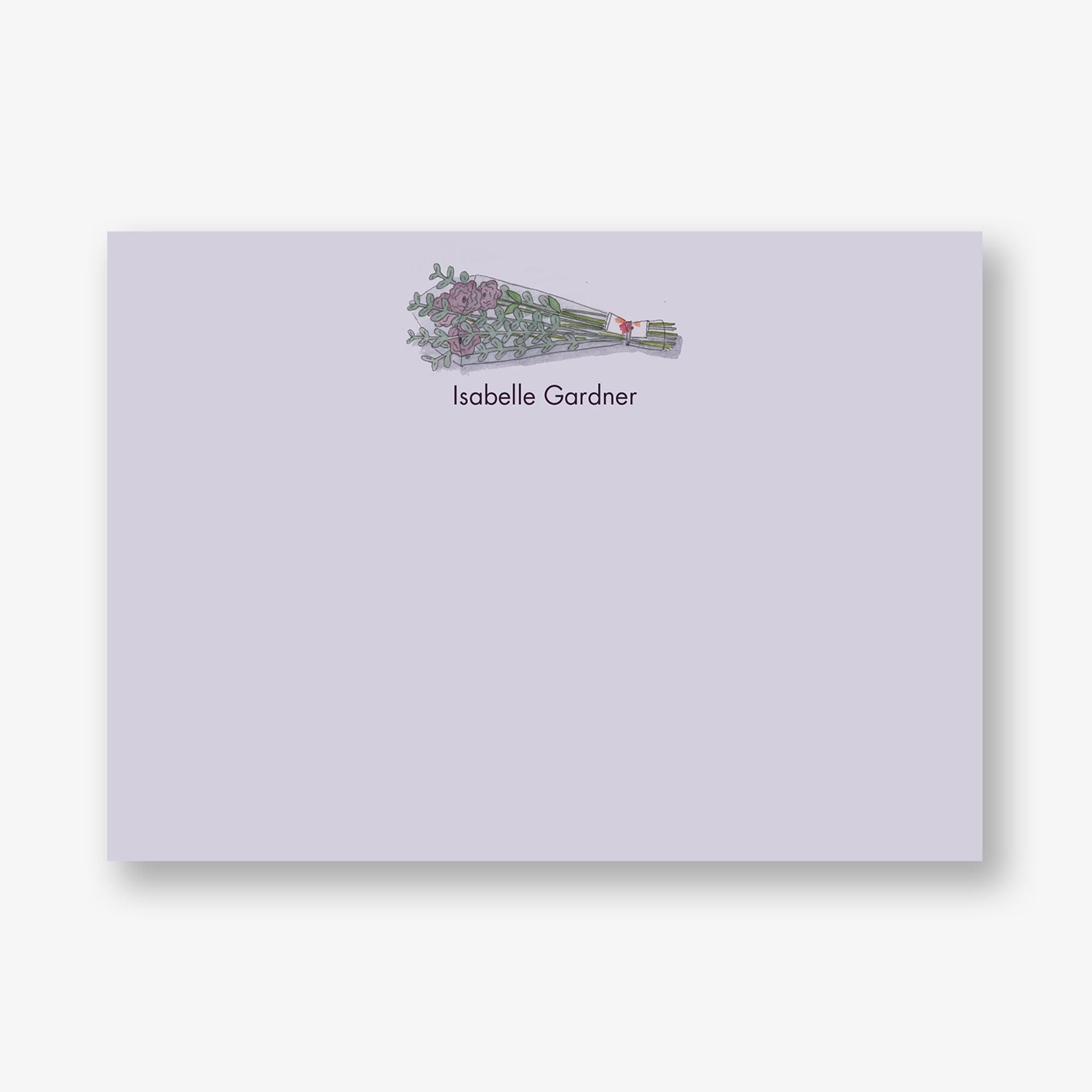 Grocery Store Flowers Stationery