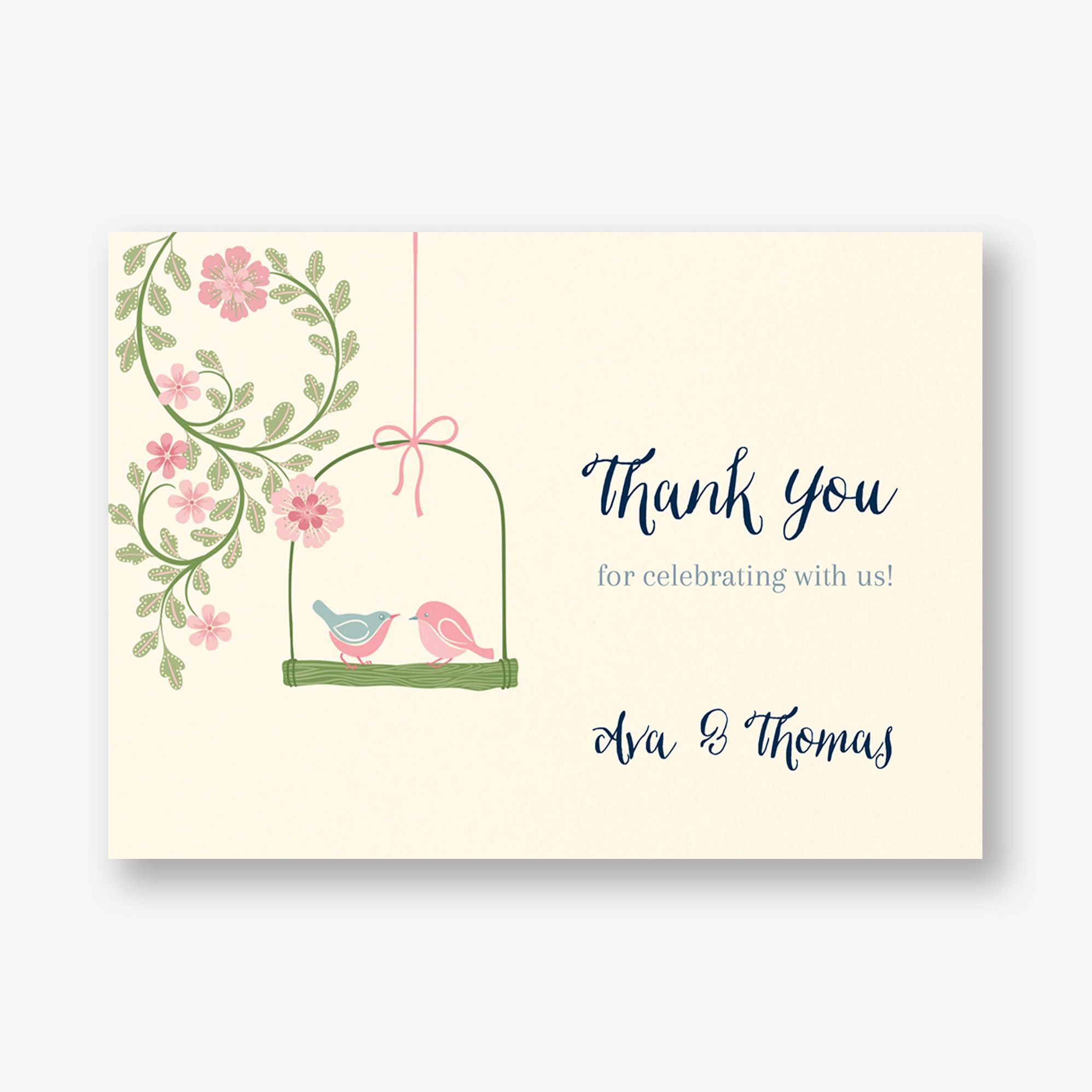 Flower Garden Thank You Card