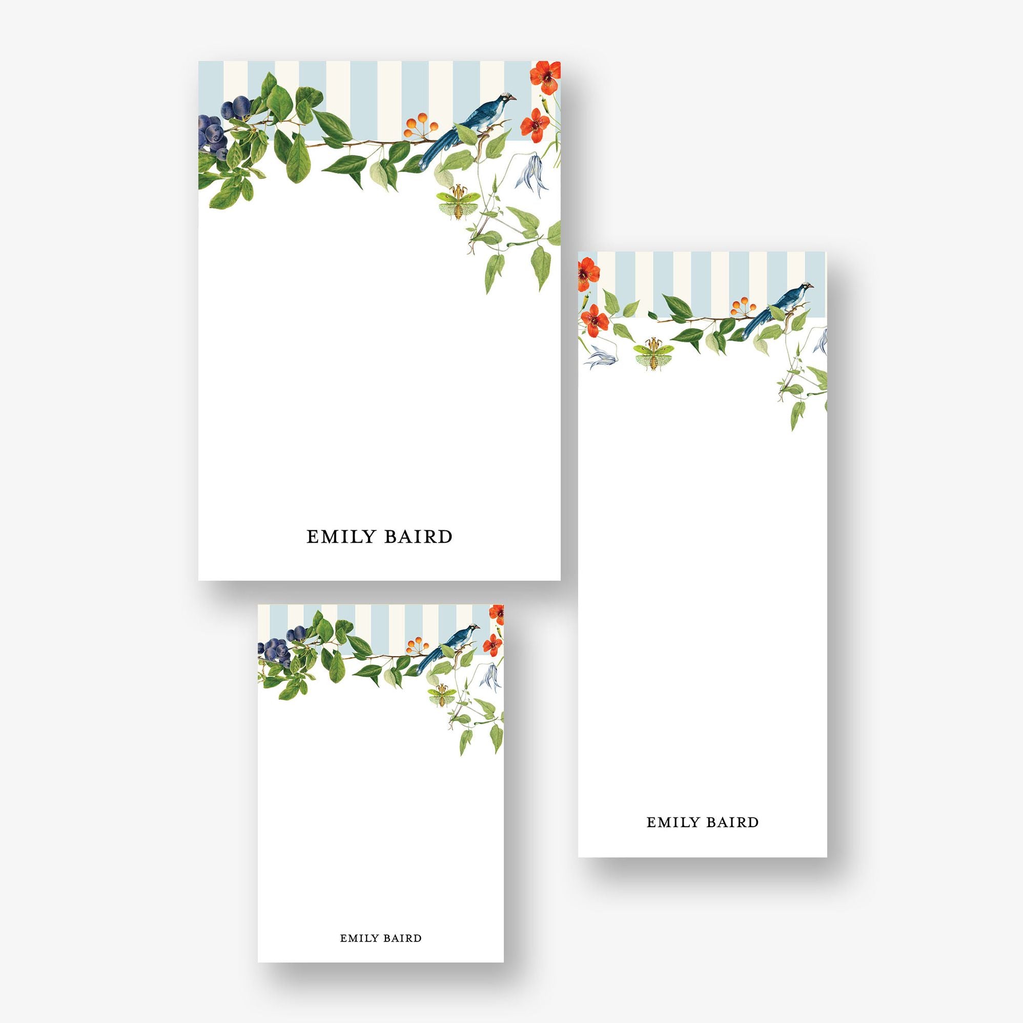 Curios and Creatures Personalized Mixed Notepad Set
