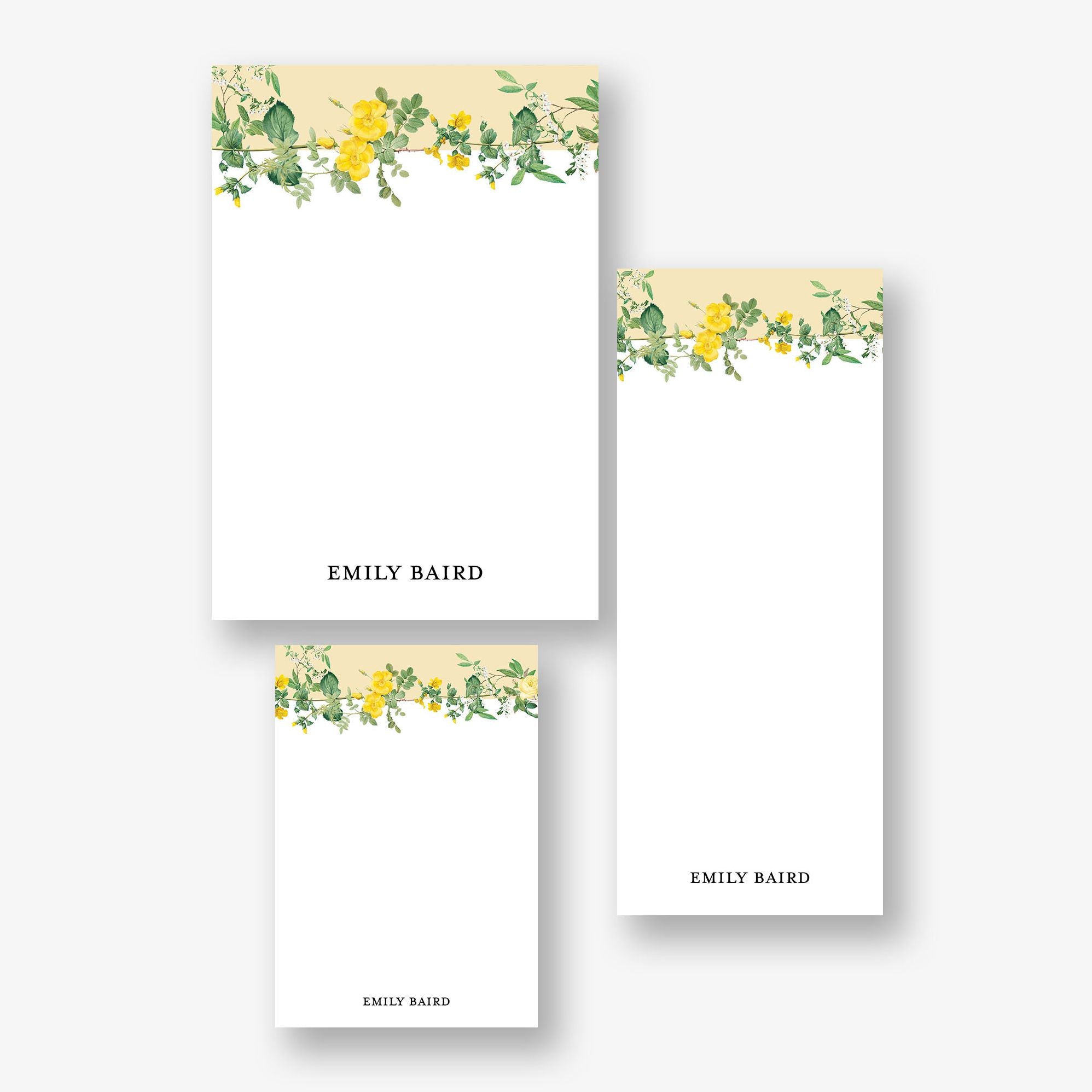 Bluebell Salon Personalized Mixed Notepad Set