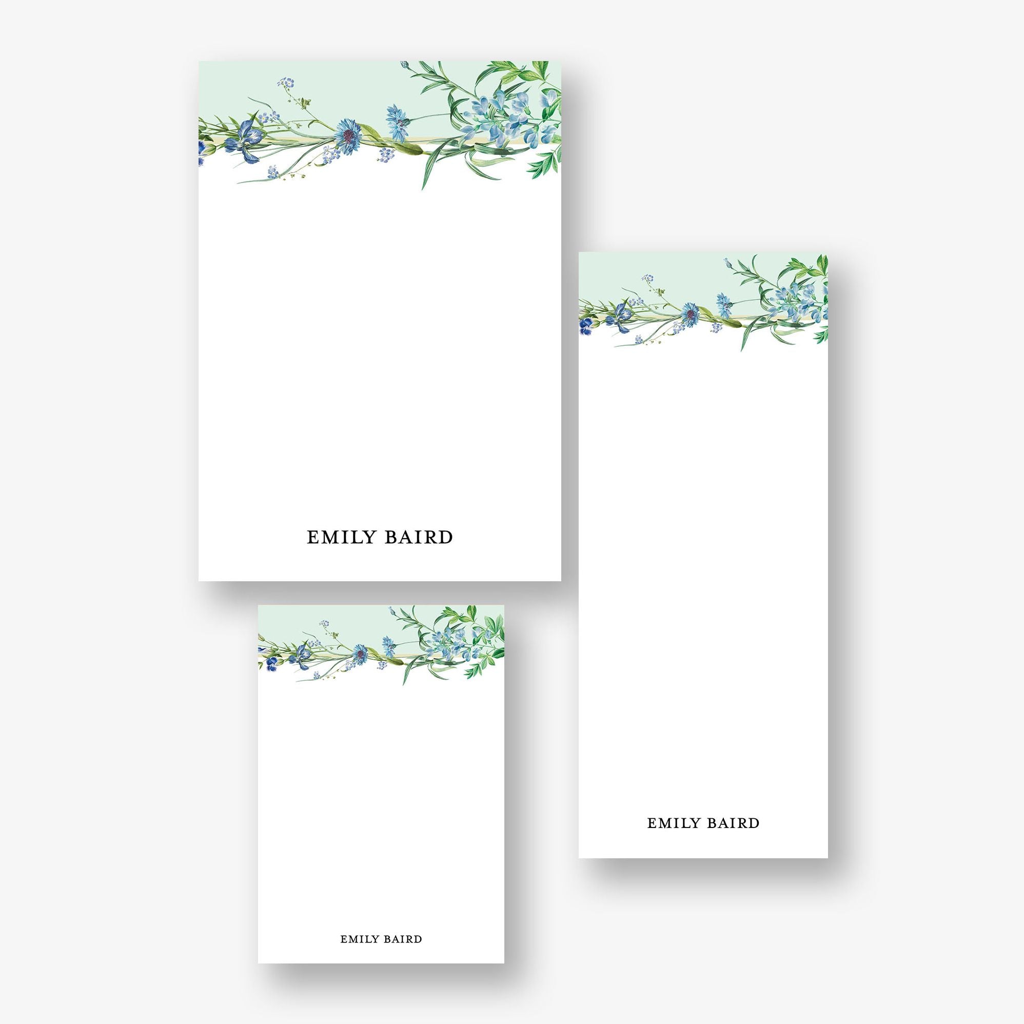 Bluebell Salon Personalized Mixed Notepad Set