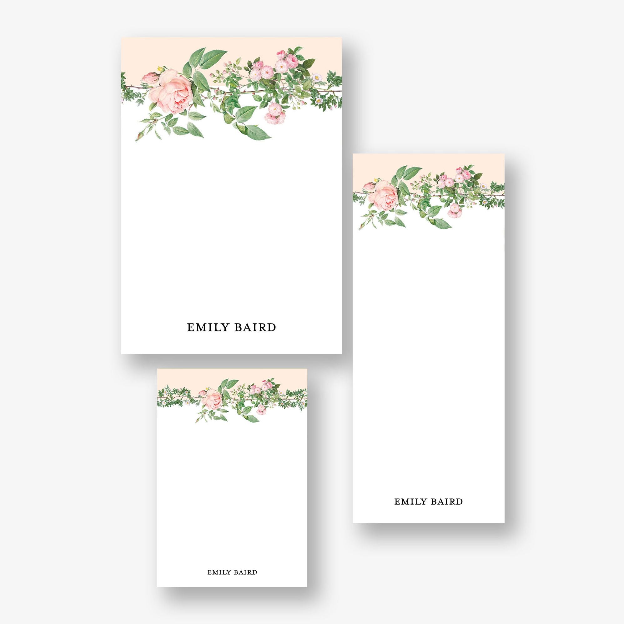 Bluebell Salon Personalized Mixed Notepad Set