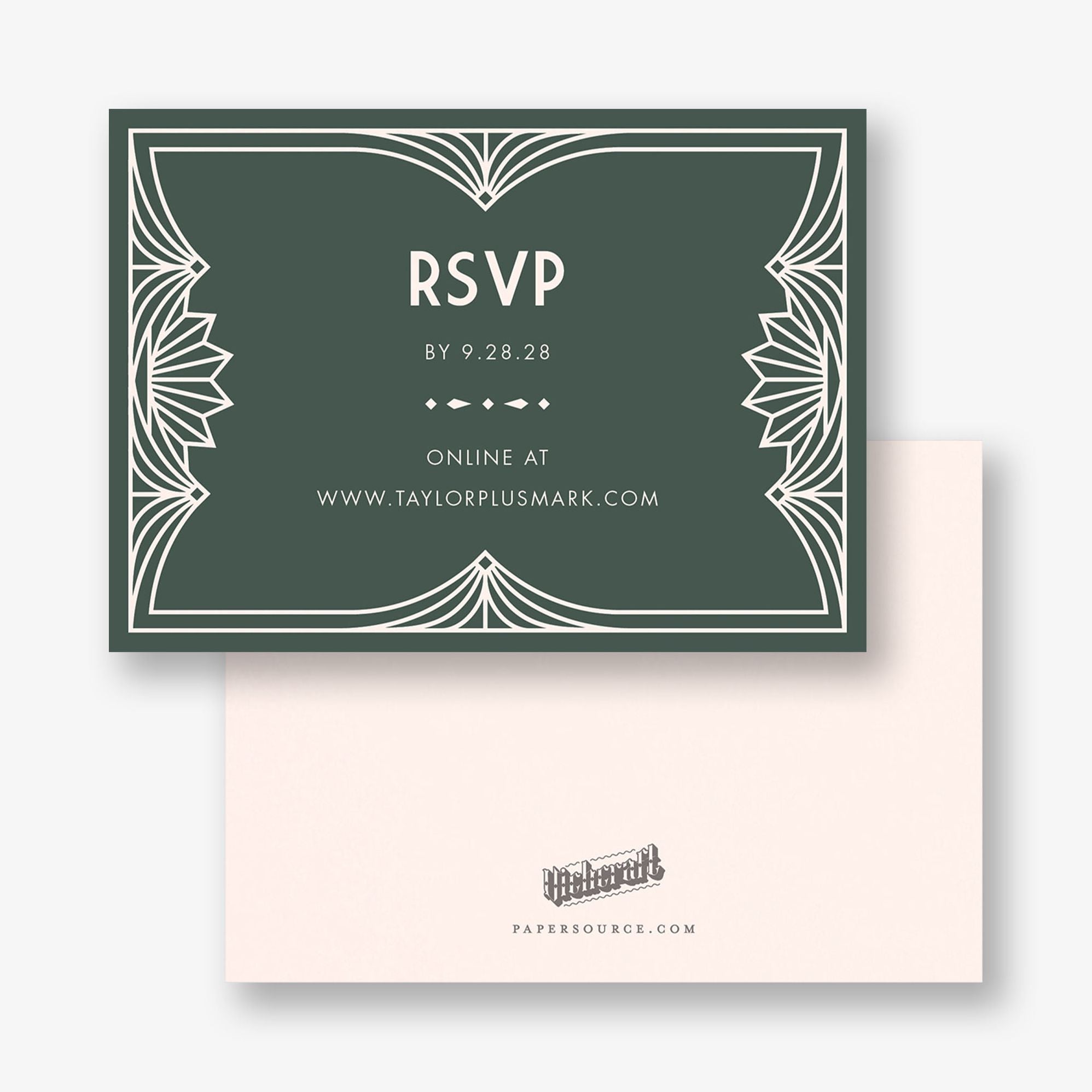 Deco Frame Response Card