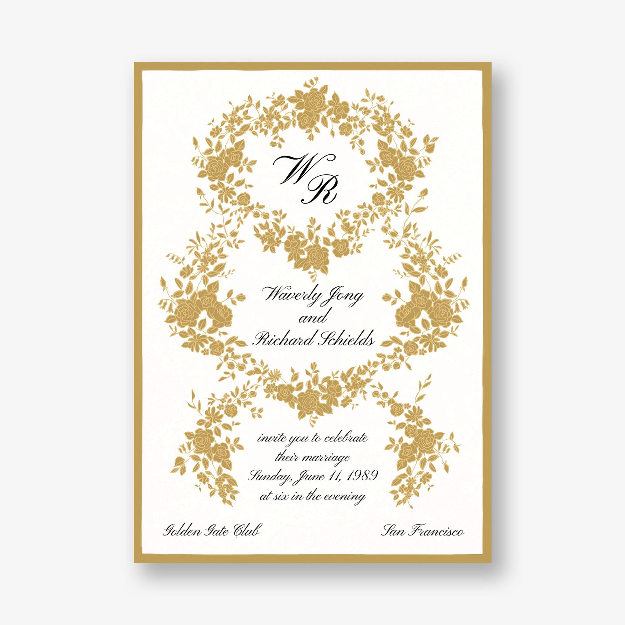 Precious Meadow Wedding Invitation