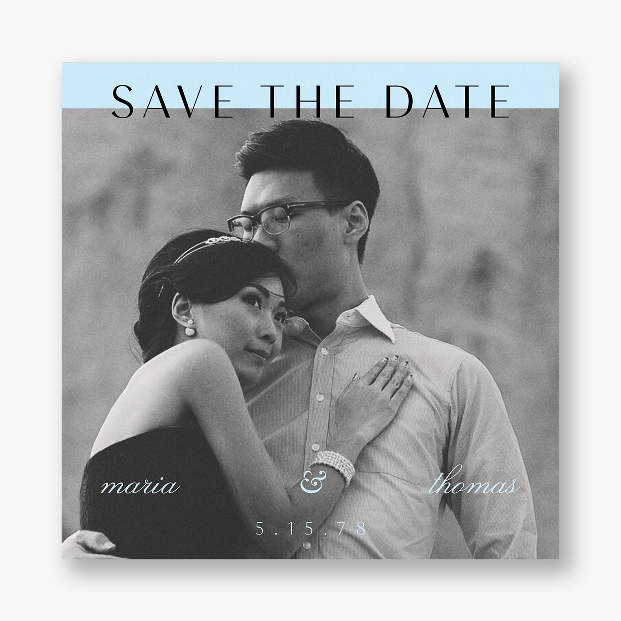 Modern Muse Photo Save the Date