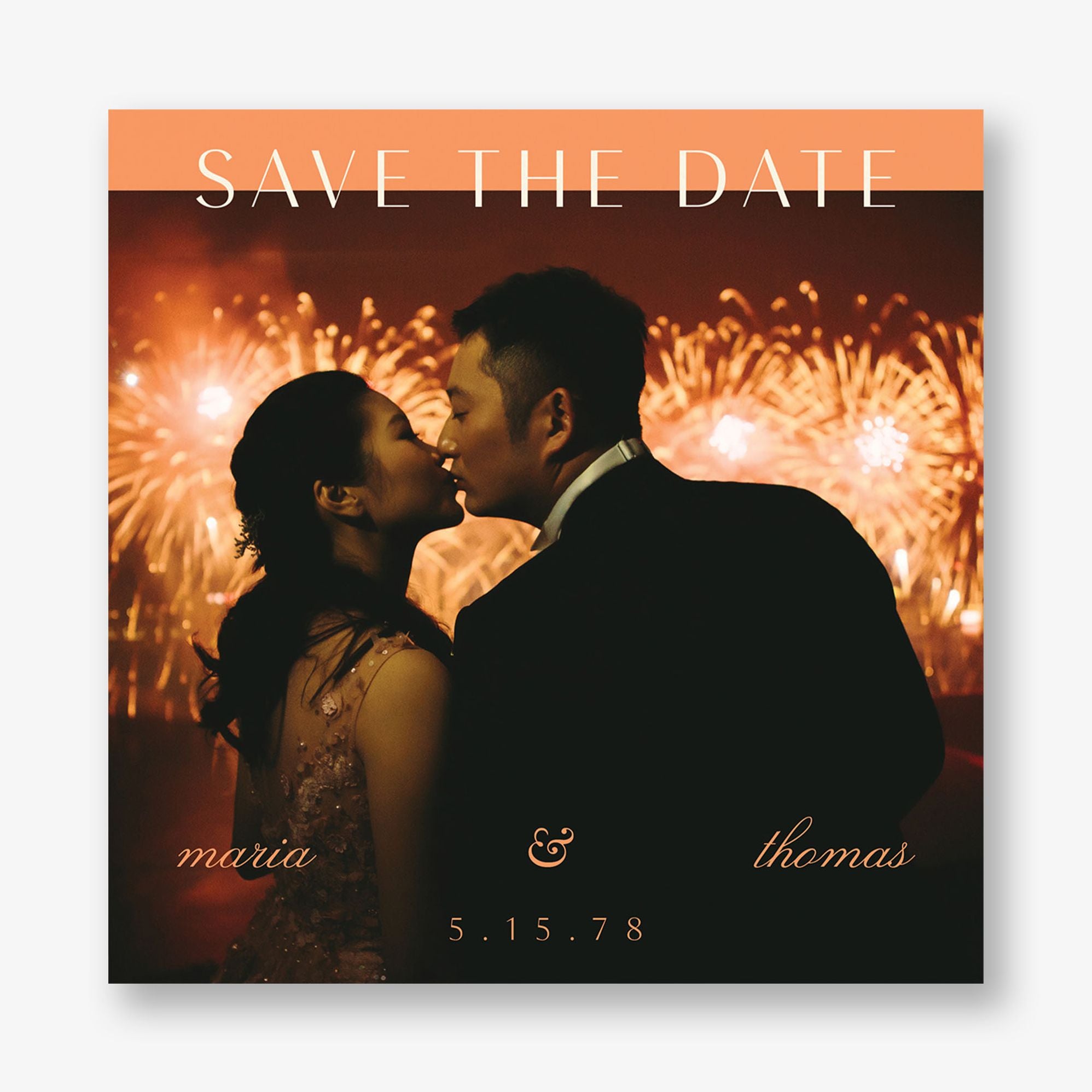 Modern Muse Photo Save the Date