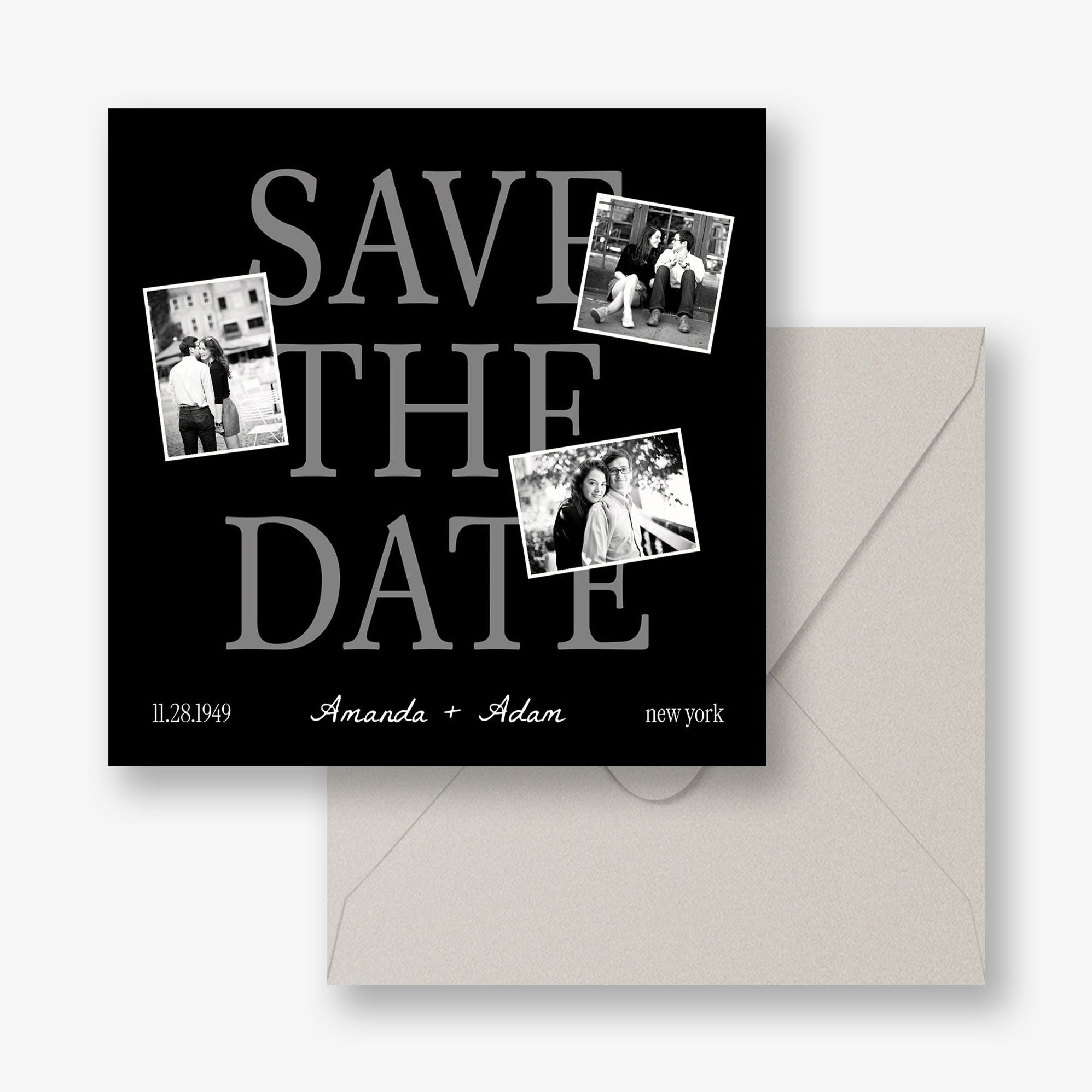 For the Scrapbook Photo Save the Date