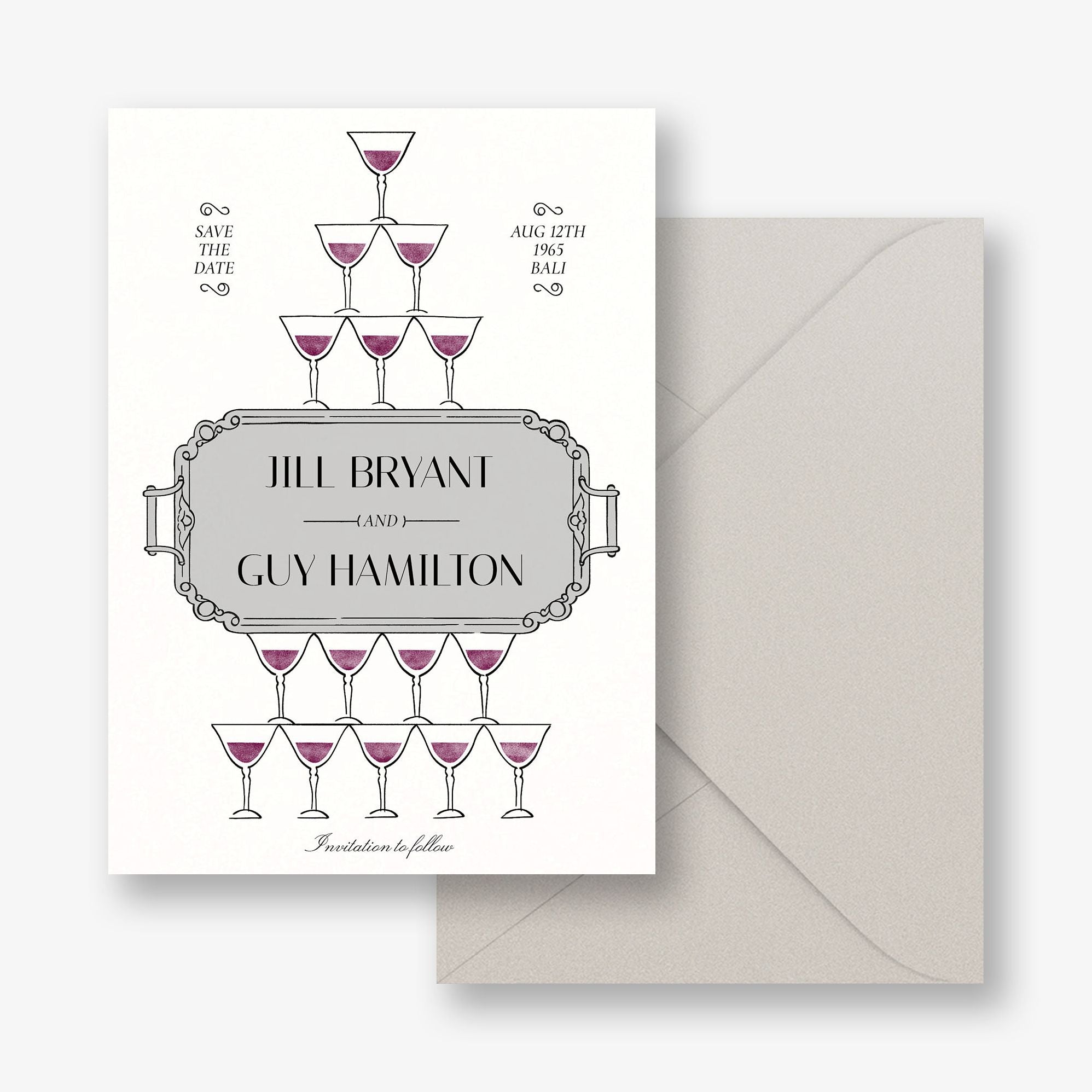 The Celebration Tower Save the Date