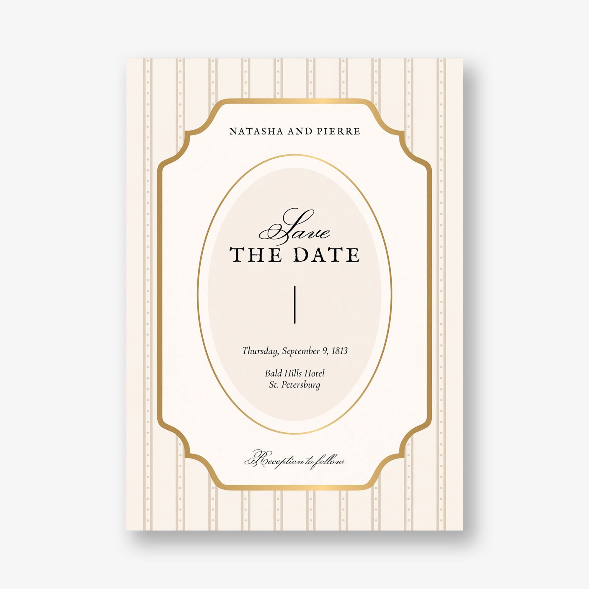 Heritage Frame Foil Save the Date