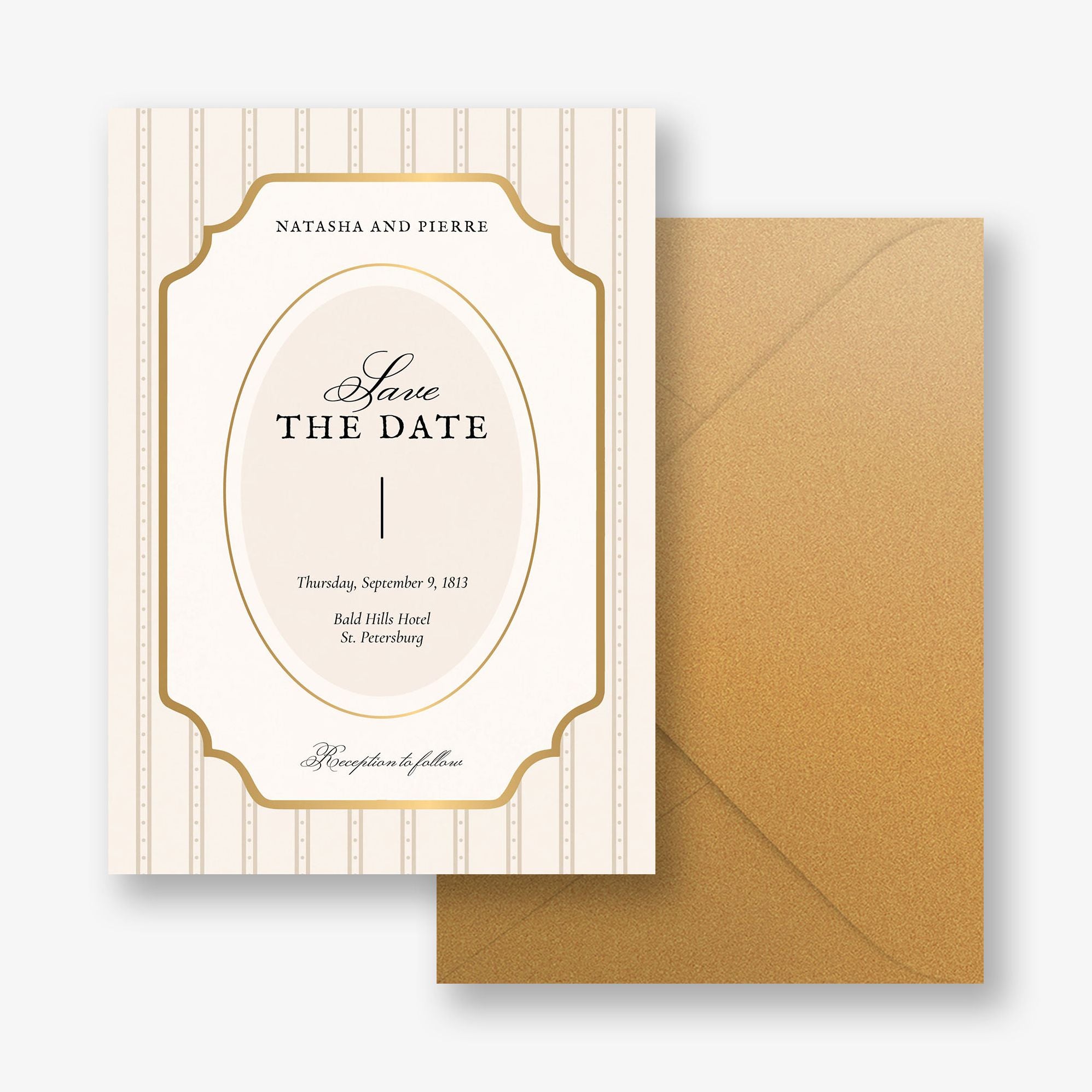 Heritage Frame Foil Save the Date