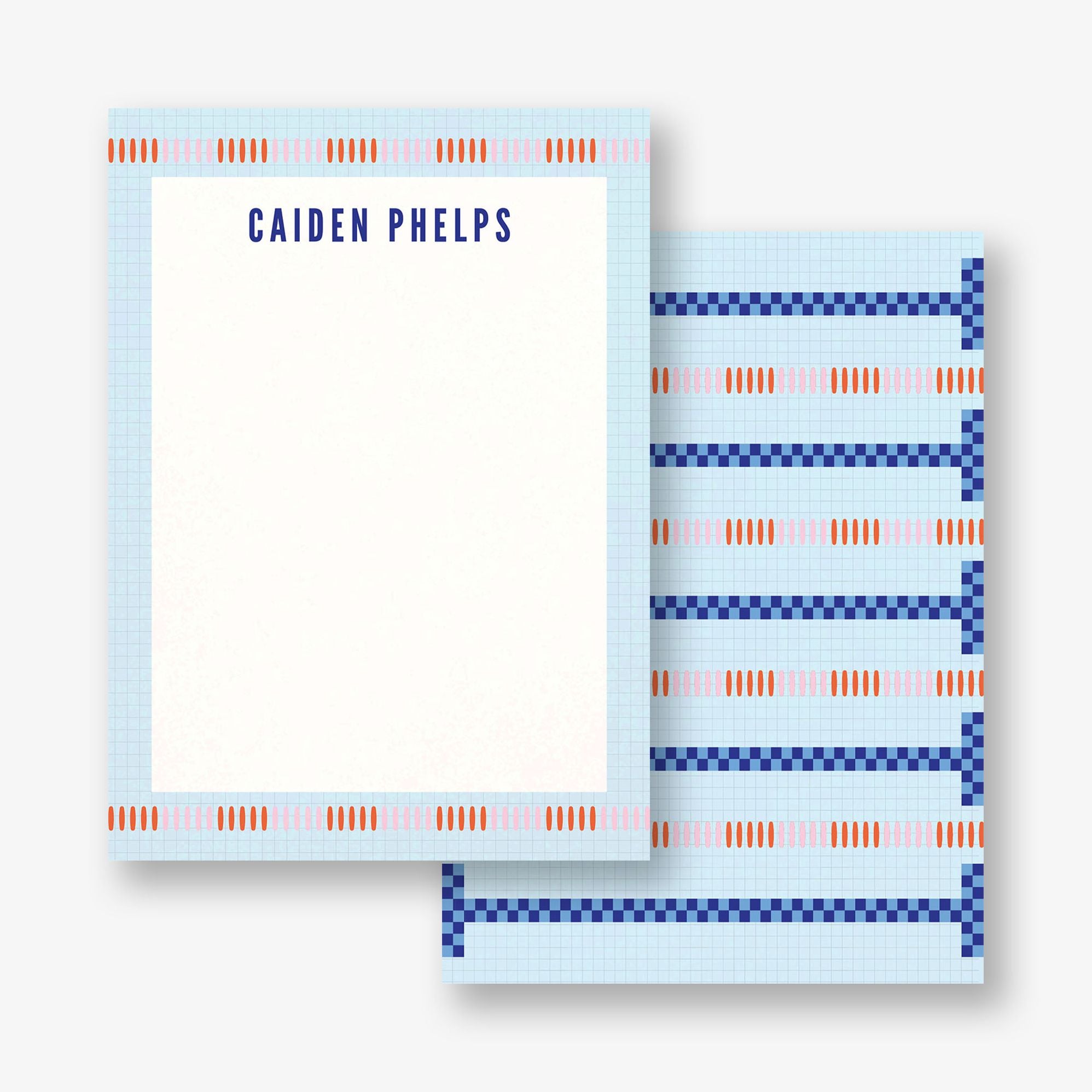Pool Stripes Stationery