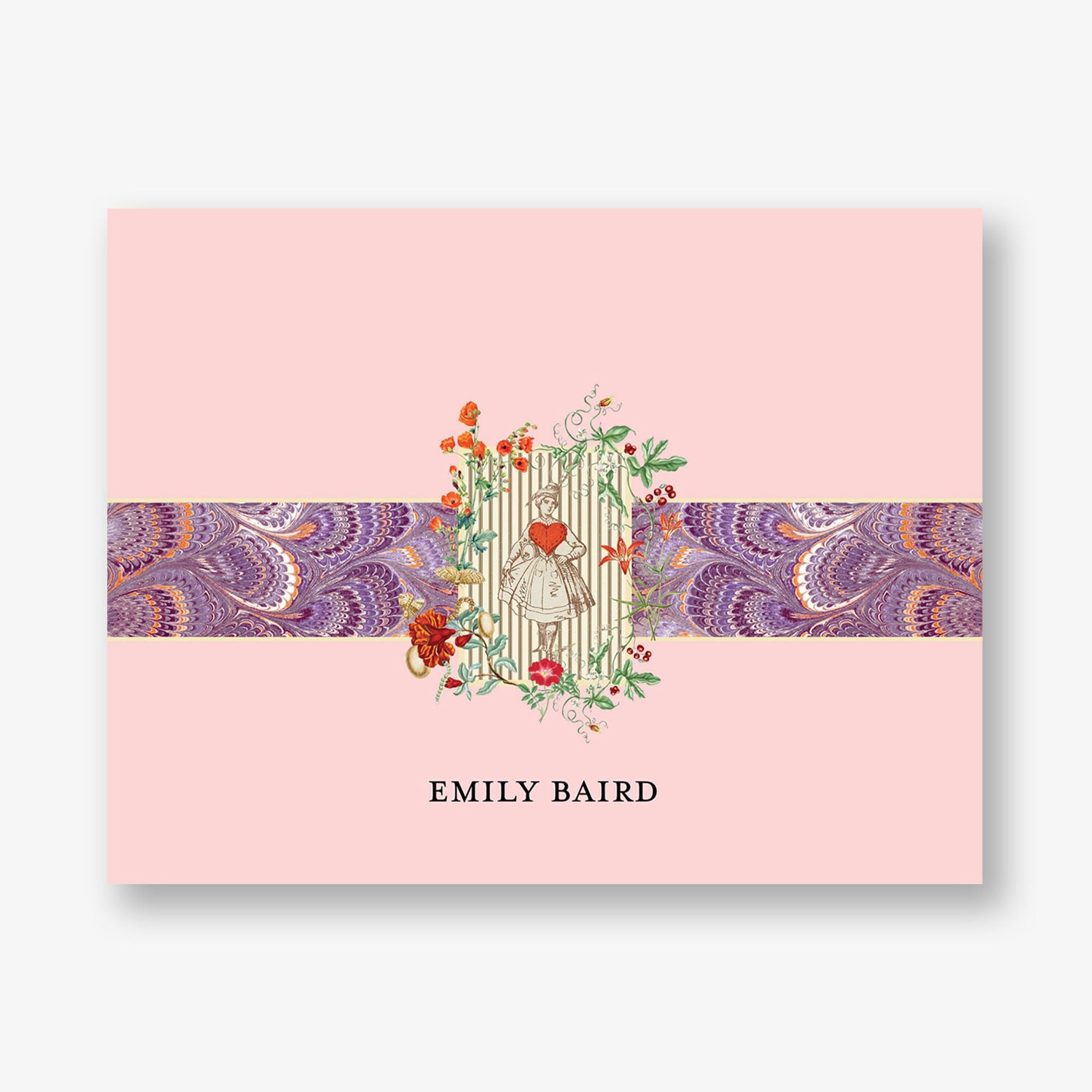 Parlor Pageant Folded Stationery