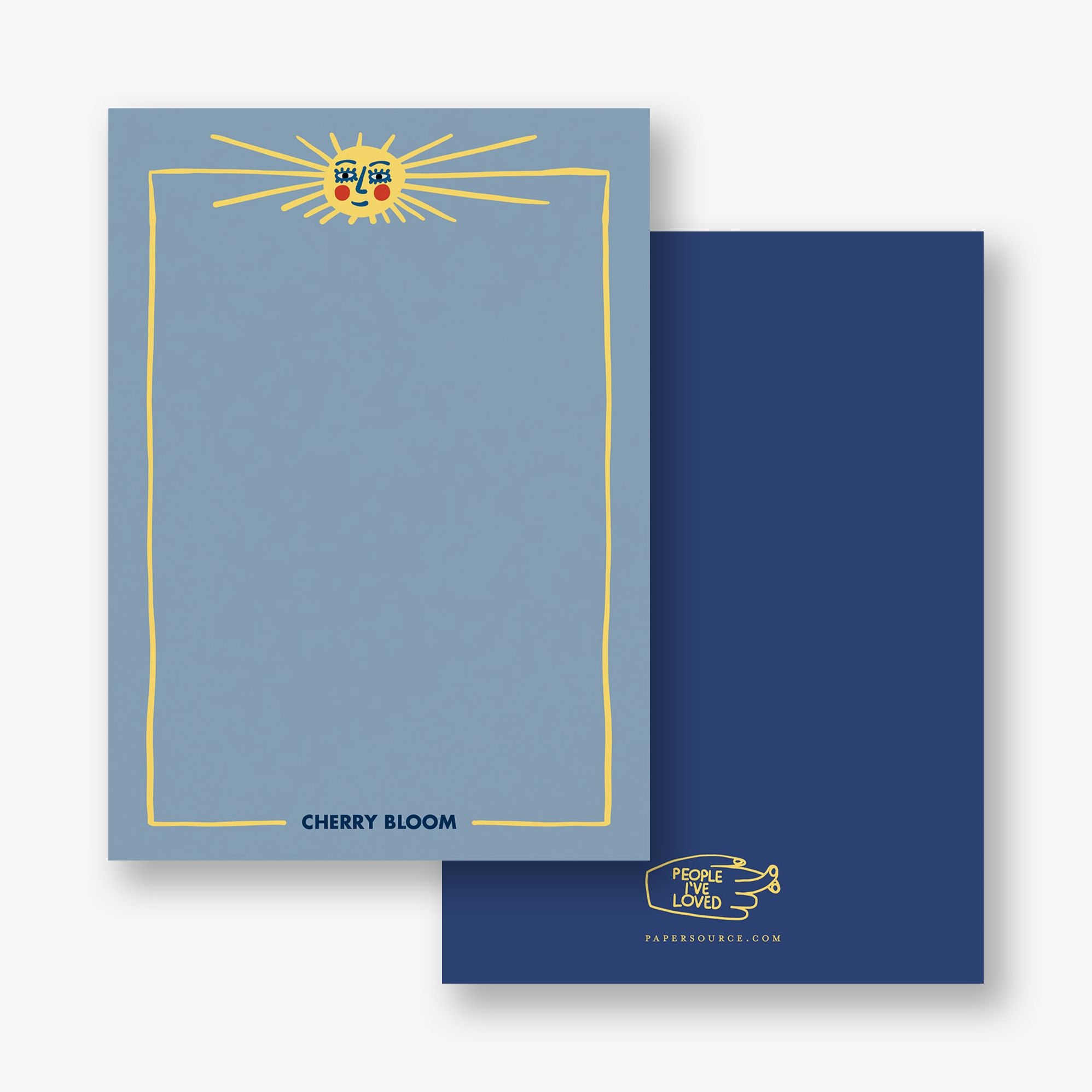 Sun Face Stationery