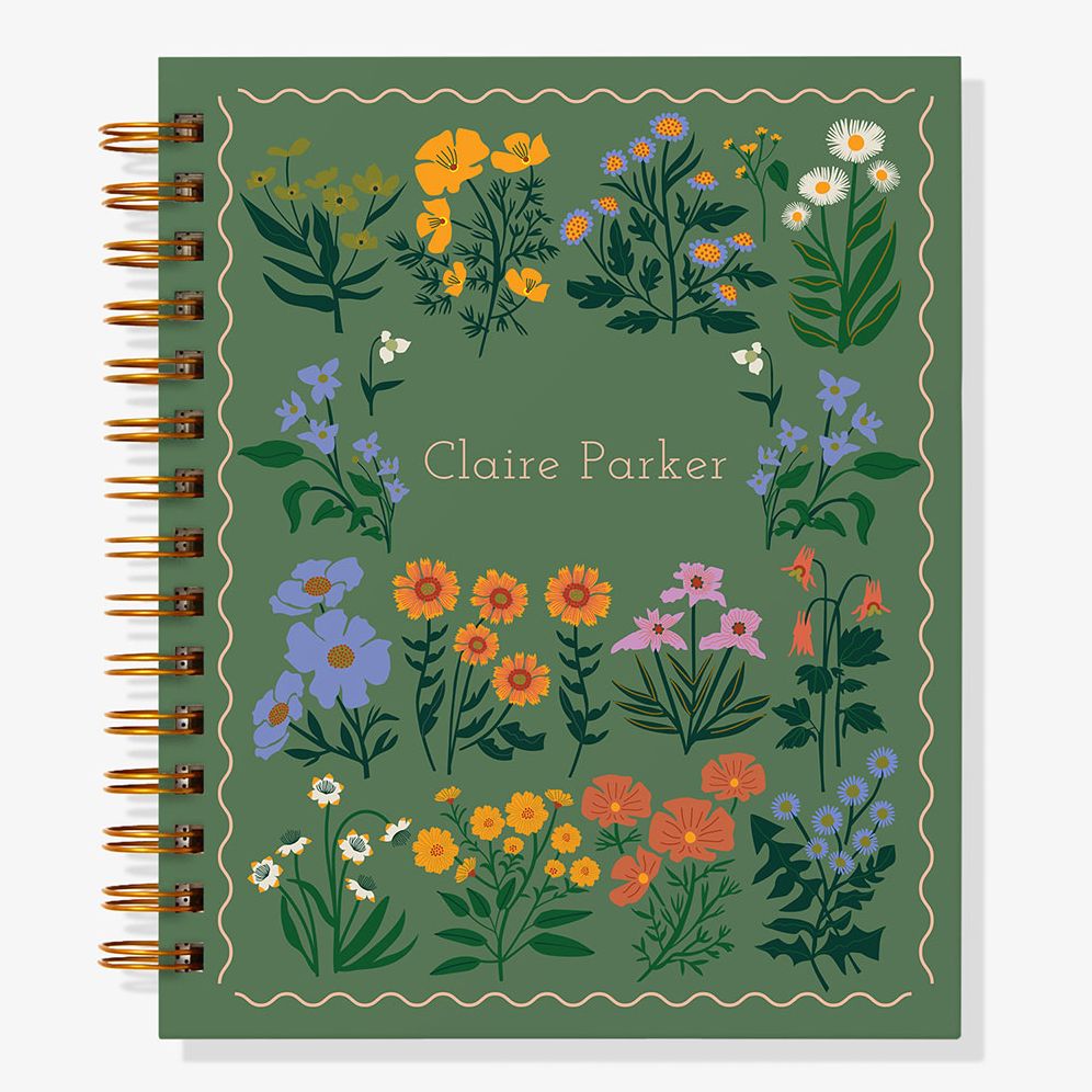 Wildflower 12-Month Custom Planner