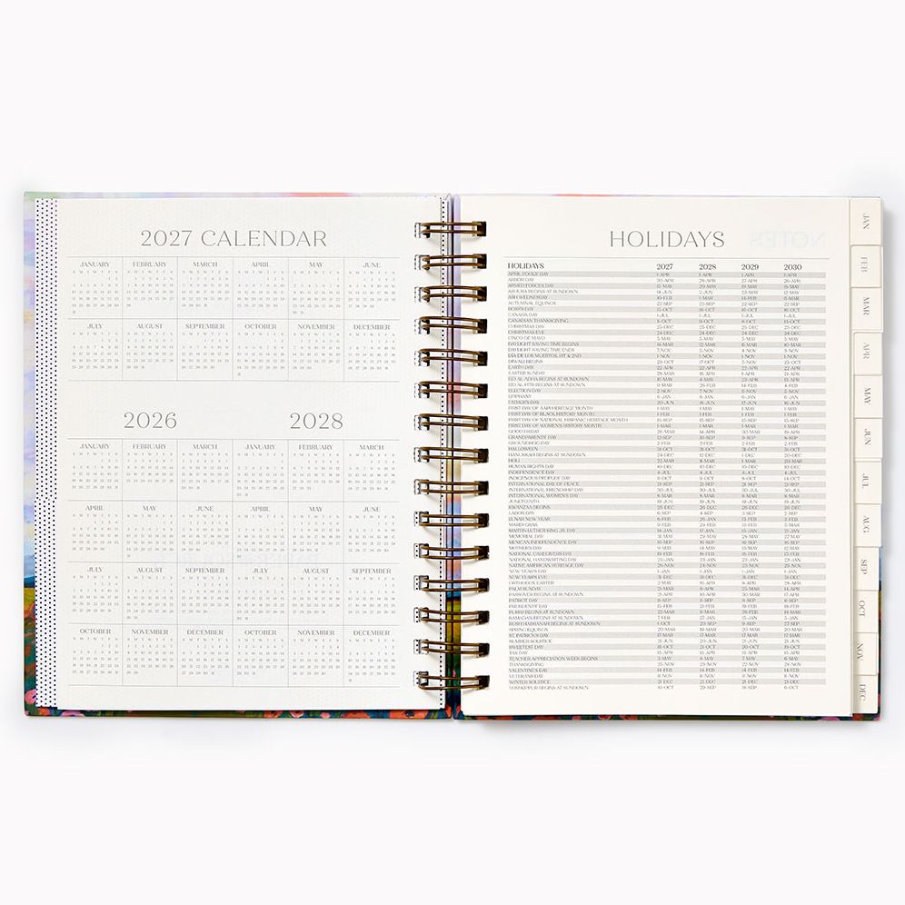 Wildflower 12-Month Custom Planner