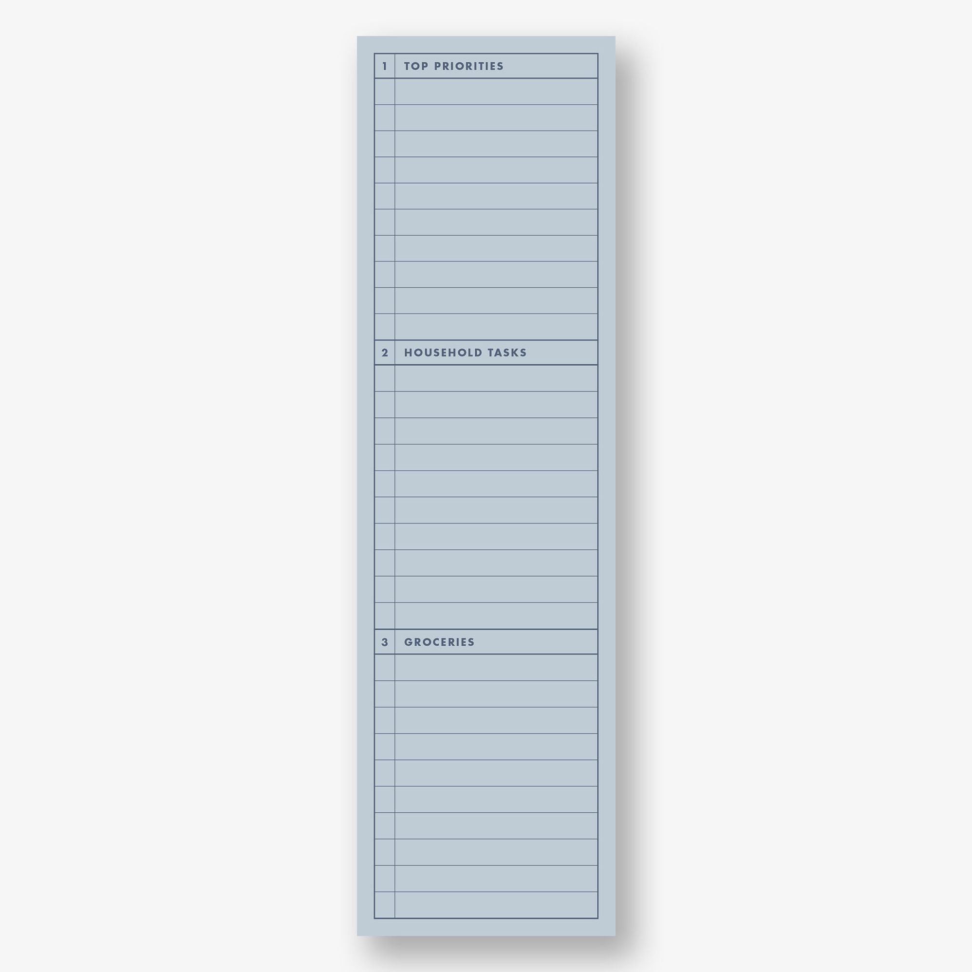 Top Priorities Long Personalized Post-It® Notes
